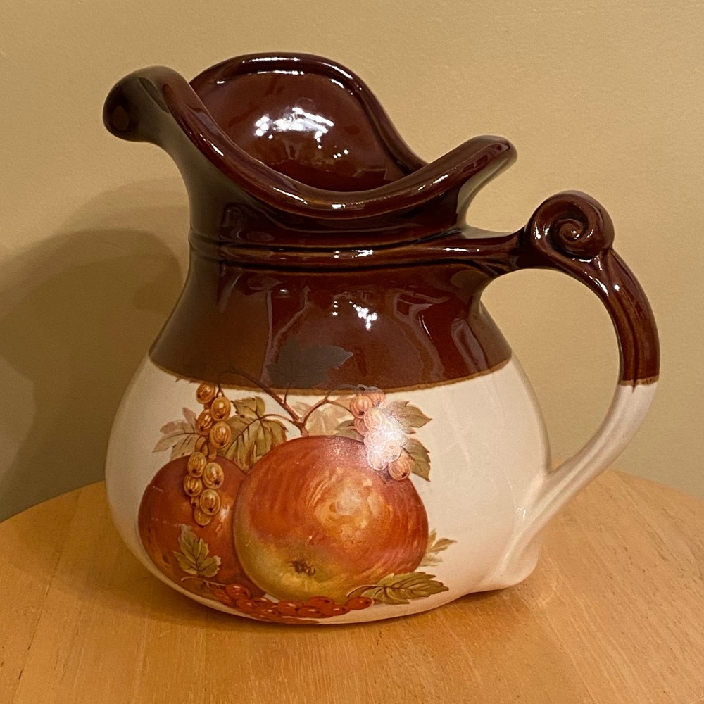 Vintage McCoy art pottery pitcher